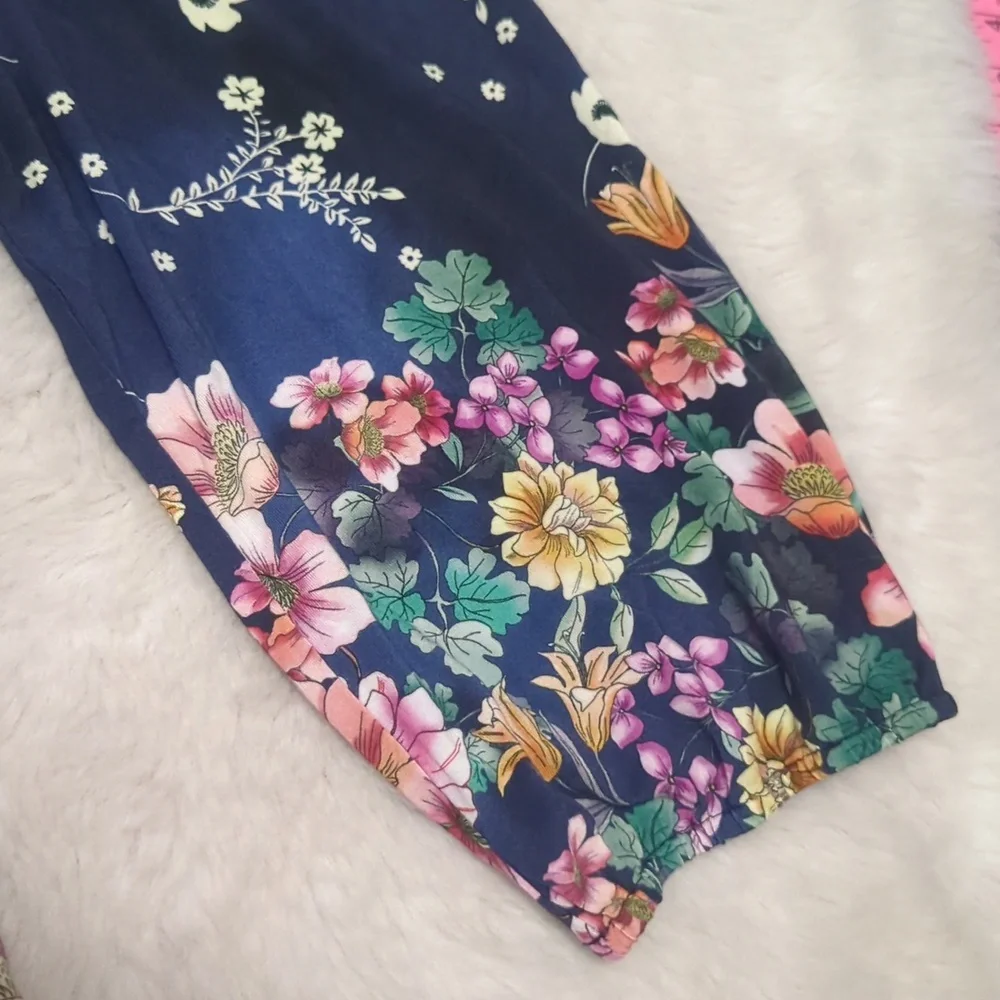 JOHNNY WAS The Janie Favorite Floral Puff Sleeve Top ~ NWT